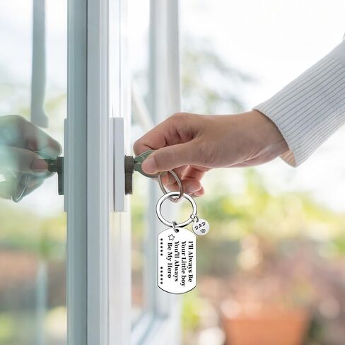 Fathers Day Gift Keychains for Dad - Funny Daddy Birthday Keyring from Daughter Son, Ideas Presents for Men Papa Stepdad in Saudi Arabia