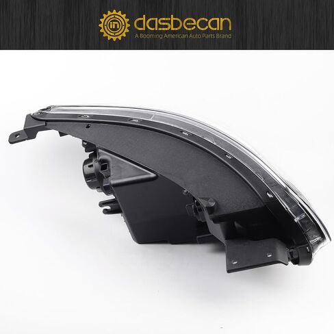 Dasbecan Halogen Headlight Compatible With Kia Soul 2014-2019 left driver side Headlight Assembly Chrome Housing Replaces# 92101-B2270 92101B2270 KI2502167 in Saudi Arabia