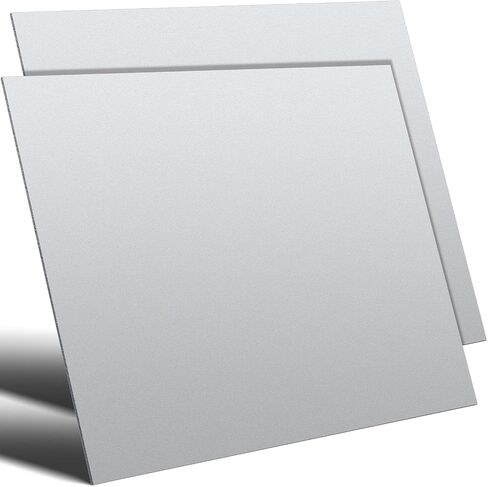Photect 304 Stainless Steel Sheets 1/8'' x 9'' x 12 '' Stainless Steel Plates Sheet Metal for Kitchen DIY Crafting in Kuwait