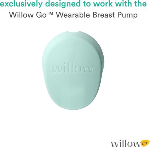 Willow Go Single Electric Breast Pump | Willow Wearable Breast Pump, Cord Free, Hands Free Breast Pump | Discreet and Quiet in Bra Design with app Control | 24mm Flange in Saudi Arabia