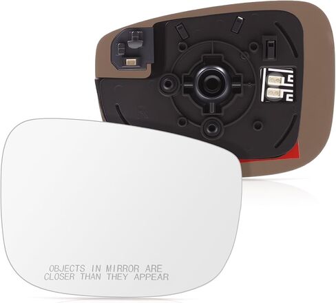 Right Passenger Side Power Heated Mirror Glass with Backing Plate Compatible with Honda Odyssey 2018-2023 Replacement Exterior Side Rear View Mirror Glass assembly 76203-THR-A11 in Saudi Arabia