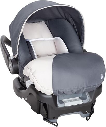 Baby Trend Ally Newborn Baby Infant Car Seat Carrier Travel System with Harness and Extra Cozy Cover for Babies Up to 35 Pounds, Modern Khaki in Saudi Arabia