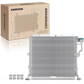 A-Premium Air Conditioning A/C Condenser Compatible with BMW 318i 323i 325i 328i 318is 323is 325is 328is 318ti, 1.8L 1.9L 2.5L 2.8L, Replace# 64538373004