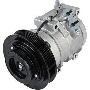 Autoround A/C AC Compressor with Clutch Fit for 2003-2008 Toyota Corolla & Matrix, 1.8L L4, Replace CO-11247C 88310-50160 88310-5016084 158386 157386