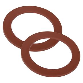 Pair of Viton Gaskets for Freightliner 1/4 Turn Fuel Caps, Fuel Tank Cap Gasket O-Rings Replace for Freightliner 03-37017-000/002 - Gas Cap Gasket Used to Avoid Tank Cap Leaks (2 Pack)