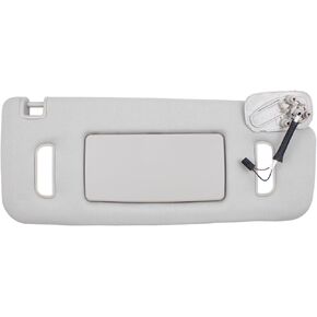 ApplianPar Gray Right Passenger Side Sun Visor for Silverado Sierra Yukon 1500 2500 3500 Tahoe Avalanche Regal TourX Escalade Suburban