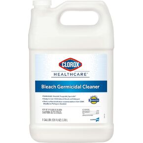 CloroxPro Healthcare Bleach Germicidal Cleaner Refill, Healthcare Cleaning and Industrial Cleaning, 128 Ounces (Packaging May Vary) - 68978 in Kuwait