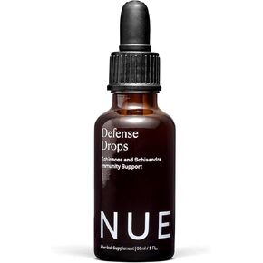 The Nue Co. Defense Drops, Supports Immunity with Adaptogen Herbs, Vegan, Cruelty Free
