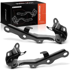 A-Premium Front Driver and Passenger Hood Hinges Compatible with Toyota Highlander 2001-2007, 4Runner 2003-2005 & Lexus RX300 1999-2003, GX470 2003-2009, Front Left and Right Side, 2-PC Set