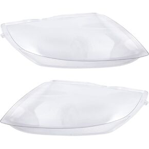 Acropix الأمامي الأيسر الأيسر يمين الغلاف الأمامي غطاء الرأس Clear Clear Cover Cover for BMW Z4 E85 2003-2008 No.63127165714 - Pack of 2