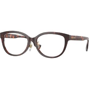 BURBERRY Eyeglasses BE 2357 F Asian fit 3984 Top Check/Red Havana