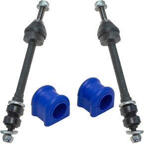 TRQ Front Suspension Kit Sway Bar Bushing Set Sway Bar Stabilizer Link Compatible with 2006-2008 Dodge Ram 1500 2013-2018 Ram 1500 2019-2022 1500 Classic