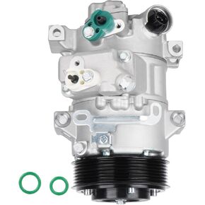 Air Conditioner AC Compressor with Clutch Fit for Pontiac Vibe 2.4/1.8L 2009-2010;Fit for Scion 2.4L 2008-2015; Fit for Toyota Corolla Matrix 2.4L 2009-2013