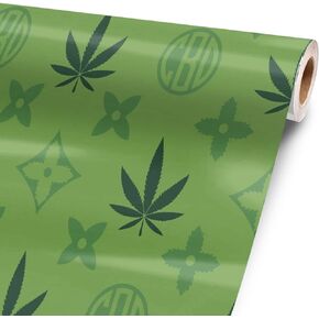 البقرة طباعة 12 "× 52" ورقة التفاف الفينيل للعناصر الكبيرة أو المخصصة | 3M Wrap DIY إلى معدات جلدية مخصصة من جميع الأنواع والأحجام ، بما في ذلك المركبات والقوارب والأجهزة والأثاث و ATV وعربات الجولف والدراجات