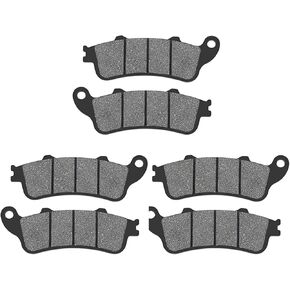AHL Front & Rear Brake Pads Set for Honda ST1300 / ST1300 Pan European (ABS & Non ABS) 2002-2007 (Semi-metallic)