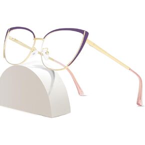 الأزرق الضوء منع الحجب النساء مضاد للعيون Cat Cat Eyeglasses Cat Cat Clear Frame RG8821