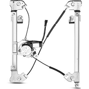 Front Left Driver Side Power Window Regulator with Motor Assembly Compatible with 2004 2005 2006 2007 2008 Ford F150 (Standard Cab/Crew Cab), 2006 2007 2008 Lincoln Mark LT, 741-428