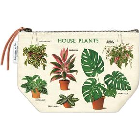 Cavallini House Plants Vintage Pouch