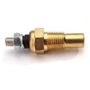 Universal Water Coolant Oil Temp Sensor, Water/Oil Temp T Temperature 1/8 Npt Electrical Sender Transmission Sensor Unit