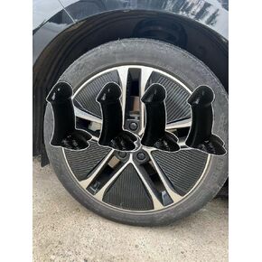 4 PCS مزحة صمام الإطارات CATS STEM STEM FULLING Airtight Guff Proof يغطي غطاء جذع الصمام المضاد للوقوف ، والملحقات الخارجية لعجلة السيارات للسيارات ، وسيارات الدفع الرباعي ، والدراجة ، والشاحنات ، والدراجات النارية (الوردي)