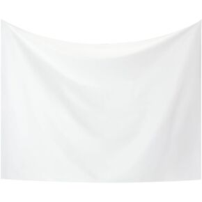 Tapestry Ahandmaker White Tapestry White Polyester Tapestry لربطة الصباغة معلقة Tapestry Diy و Pask Travel Playels غرفة نوم غرفة المعيشة ديكور (39.37 × 29.72 بوصة ، أبيض)