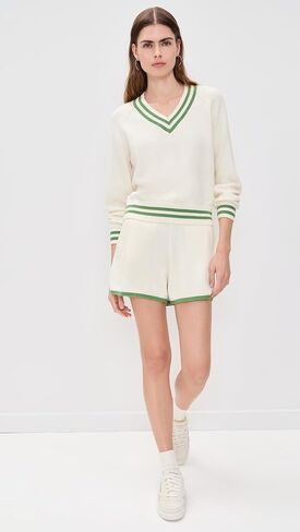 Sweaty Betty Women's Off Court V Neck Sweater in Saudi Arabia