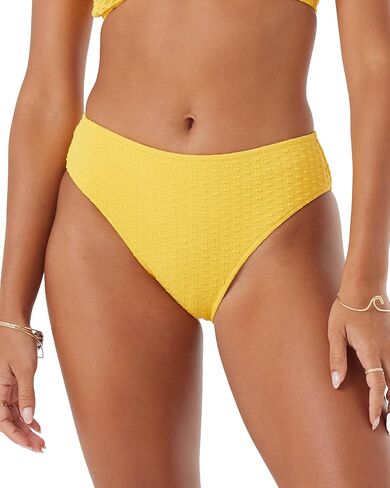 Roxy Women's Bikini Upf 50+ ، سريع الجفاف ، النسيج الممتد ، قاع ملابس السباحة ، أمواج ويرف in Kuwait