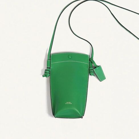 Rever Rubin Phone Crossbody Sling Bag, Leather, Fits Phone, Cards, Essentials in Saudi Arabia