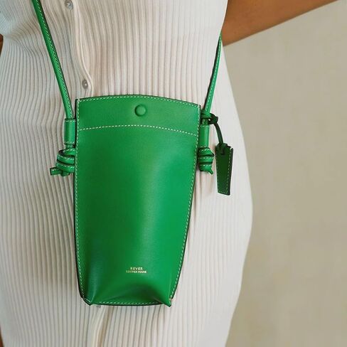 Rever Rubin Phone Crossbody Sling Bag, Leather, Fits Phone, Cards, Essentials in Saudi Arabia