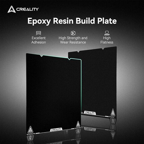 ترقية سرير Creality Ender 3، ورقة PEI لسطح الملمس 235 × 235 مم، لوحة سرير تسخين مرنة مغناطيسية قابلة للإزالة، سطح بناء لطابعة Ender 3 S1/Ender 3 V2/Ender 3 Pro/Ender 5/Ender 5 Pro ثلاثية الأبعاد in Kuwait