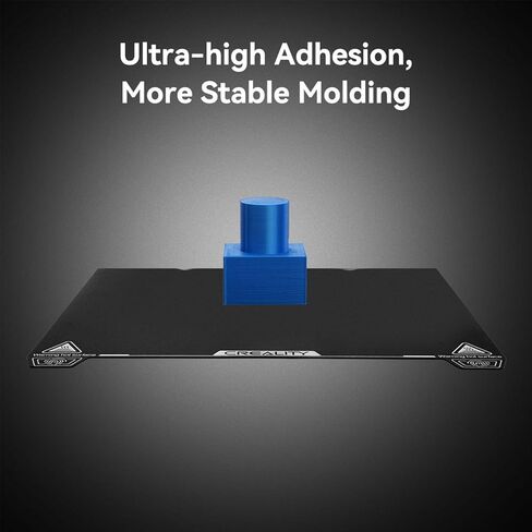 ترقية سرير Creality Ender 3، ورقة PEI لسطح الملمس 235 × 235 مم، لوحة سرير تسخين مرنة مغناطيسية قابلة للإزالة، سطح بناء لطابعة Ender 3 S1/Ender 3 V2/Ender 3 Pro/Ender 5/Ender 5 Pro ثلاثية الأبعاد in Kuwait