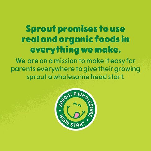 CoComelon Sprout Organic Baby Food Toddler Snacks, Oatmeal Chocolate Chip Wafflez, 50 Single Serve Waffles in Kuwait