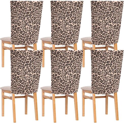 أغطية كرسي لكراسي الطعام مجموعة من 2 ، غرفة الطعام كرسي الغلاف الخلفي Parsons كرسي Slipcover حامية مقعد قابلة للغسل للحفلات عيد ميلاد عيد الميلاد صفراء عباد الشمس in Kuwait