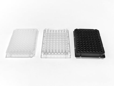 Caplugs Evergreen 290-8117-01R 96-Well Microplates مع قيعان مستديرة (U). بوليسترين، طبيعي، عبوة صندوقية (عبوة من 100 قطعة) in Kuwait