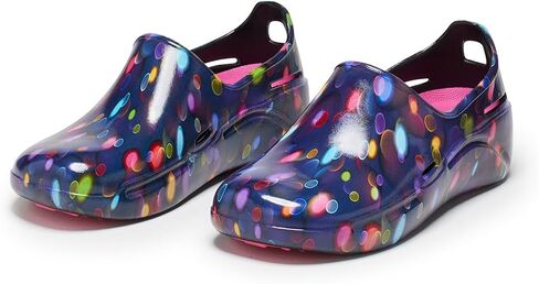 Anywear Streak Step-in Nurse Shoes for Women and Men, Oil- and Slip-Resistant EVA Kitchen Shoes, Work Shoes, 10, Black in Saudi Arabia