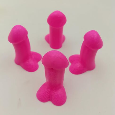4 PCS Prank Tire Valve Stem Caps Funny Airtight Dust Proof Covers Anti-Rust Valve Stem Cover, Car Wheel Tire Exterior Accessories for Cars, SUV, Bike, Trucks, Motorcycles (Pink) in Kuwait