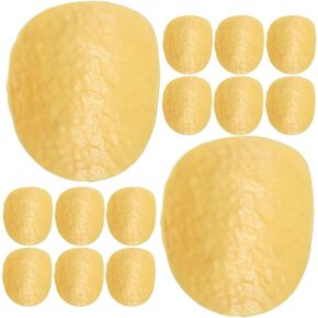 30pcs Artificial Fake Potato Chips: Tiny Potato Chips Snack Realistic Fast Food Models Lifelike Food Props for Home Kitchens Decors Market Display Props