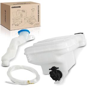 A-Premium Windshield Washer Reservoir Compatible with Select Honda Models - Fit 2015-2020, with (Cap/Washer Pump/Hose/Filler Neck/Bracket) - Replace# 76841T5RA01PFM, 76846TP6C01
