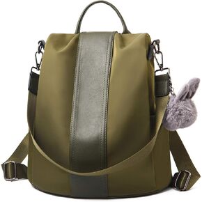 CHARMORE Women Backpack Purse Waterproof Nylon Anti-theft Rucksack Shoulder Bags
