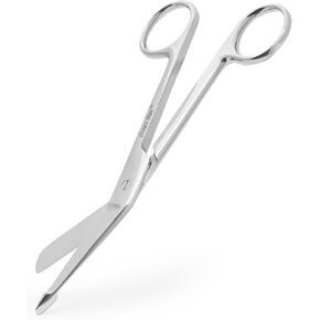 Green Max Lister Bandage Scissors-Safety Bandage & Trauma Shears-Stainless Steel Professional Scissors for First Aid Utility-Medical Care & Home Nursing-Size 5.5''-Color Gold in Saudi Arabia