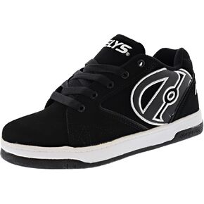 HEELYS KIDS PROPEL 2.0 BLACK WHITE, 8 M US Big Kid
