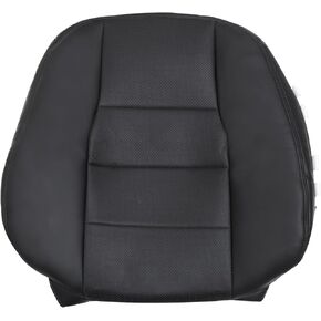 Priprilod Black Leather Driver Side Top Lean Back Replacement Cover Compatible with Mercedes Benz C250 C250 C350 2008 2009 2010 2011 2012 2013 2014 2015
