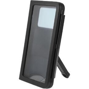 حامل هاتف دراجة نارية Mount Mount ABS PC Aluminy Cloy for Rearview Mirror Mount يناسب 4.7 "-7" /119.38x177.8mm هواتف ذكية سوداء