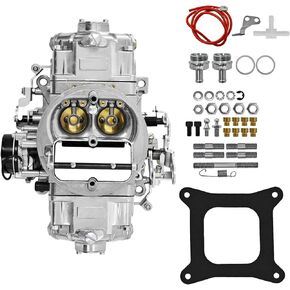 BR-67255 Carburetor 4150 Model 650 CFM 4 Barrel Carburetor Fit for Holley Quick Fuel Brawler Diecast Carburetors with Mechanical Secondaries Electric Choke