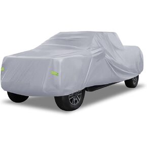 ACROPIX غطاء سيارة مقاوم للماء لفورد F150 CREW CAB في جميع الأحوال الجوية الحماية من المطر ، والشمس ، والثلوج الغطاء الخارجي الكامل مع مقاومة باب السائق للأشعة فوق البنفسجية