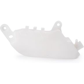 Mallofusa Motorcycle Radiator Water Coolant Reservoir Overflow Tank Replacement Compatible for Yamaha YZF-R1 2002 2003 White