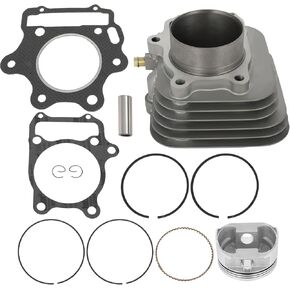 Scitoo Cylinder Piston Top End Rebuild Kits 1993-2008 for Honda Sportrax Trx300ex ، for Honda Trx300x 2x4 2009 Super Casket Gasket Kit OE 12100-HM3-L00،12100-HM3-670،13101-HM3-670