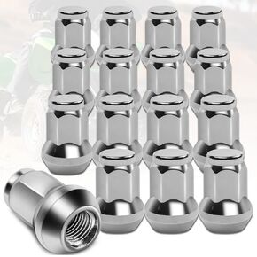 Wheel Lug Nuts Fit for Polaris Sportsman | Fit for Polaris Ranger | Fit for Polaris Outlaw | Fit for Polaris RZR | Fit for Polaris ACE 570 SP, 16-PC Set (3/8"-24 60 ' 14 Chrome Plating)