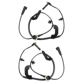 2 Pcs Front ABS Wheel Speed Sensors Compatible with Dodge Journey Avenger 2009 2010 2011 2012 2013 2014, Compatible with Chrysler 200 2011 to 2014, Replacement for 5085823AC, 5085822AC