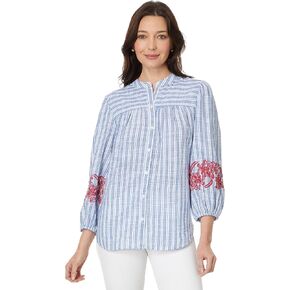 Tommy Hilfiger Women's Embroidered Sleeve Tunic